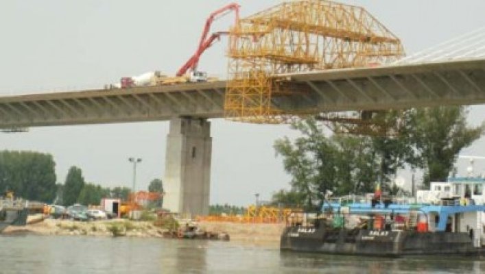 Podul Calafat-Vidin va fi inaugurat pe 9 mai